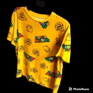 Yellow Super Mario TShirt
